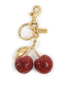 Coach Embellished Cherry Bag Charm