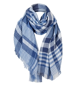 Checked Scarf