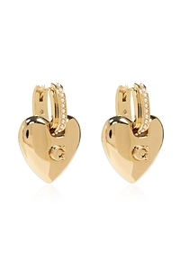 Logo Detail Embellished Earrings
