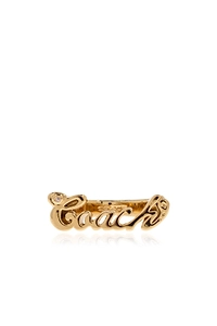 Coach Logo Detail Ring