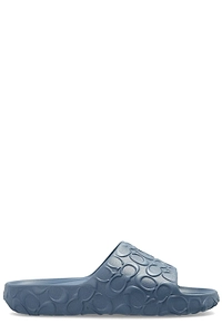Coach Logo Embossed Slide Sandals