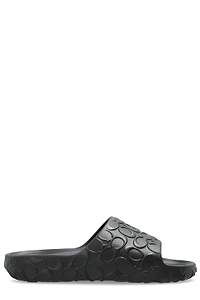 Coach Logo Embossed Slip-On Bay Slides