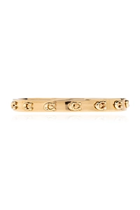 Coach Logo Plaque Detailed Bracelet