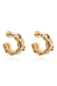 Logo Plaque Earrings
