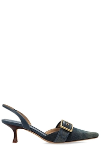 Margot Slingback Denim Pumps