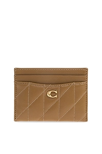 Coach Quilted Card Holder Wallet