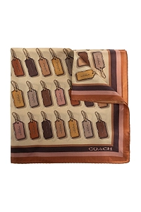 Coach Satin Scarf