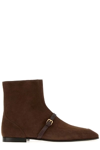 Suzanne Buckled Ankle Boots