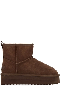 Colors Of California Shearling Platform Boots