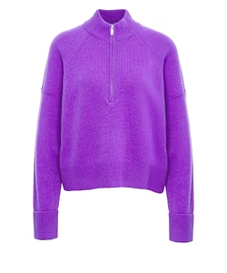 Apres Half-Zip Knitted Jumper