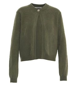 Colorush Brushed One-Button Cardigan
