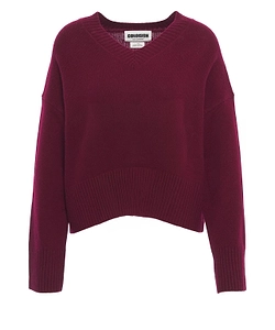 Colorush Chunky V-Neck Knitted Jumper