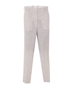 Circolo 1901 Chevron Straight-Leg Pants