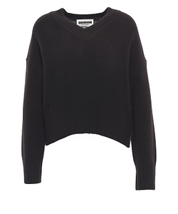 Colorush Chunky V-Neck Knitted Jumper