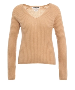 Colorush Gstaad V-Neck Ribbed-Knit Jumper