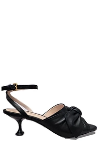 Coccinelle Bow Detailed Open Toe Sandals