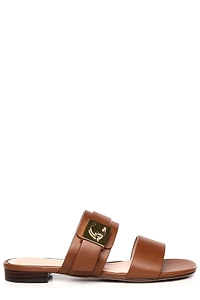 Coccinelle Brandy Double-Strap Flat Sandals