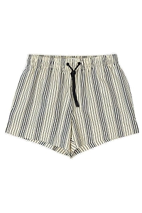 Striped Drawstring Swim Shorts