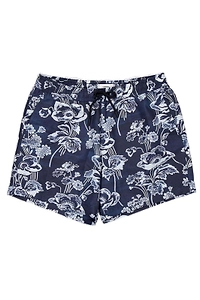 Commas Peony Printed Drawstring Swim Shorts