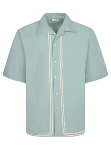 Piped Short-Sleeve Shirt