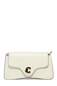 Coccinelle C-Me Logo Plaque Small Crossbody Bag
