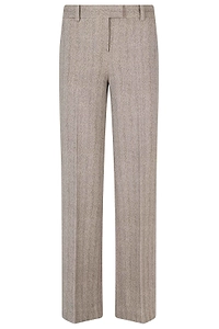 Circolo 1901 Herringbone Tailored Pants