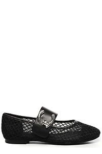 Coccinelle C-Me Mesh Ballet Flat Shoes
