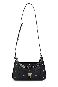 Coccinelle Chain-Linked Zipped Crossbody Bag