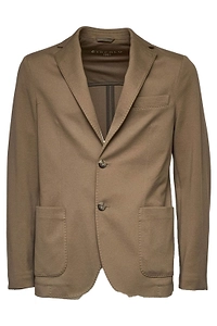 Circolo 1901 Single-Breasted Piqué Blazer