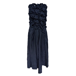 Ruffle Detailed Sleeveless Midi Dress