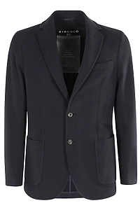 Circolo 1901 Single-Breasted Jersey Jacket