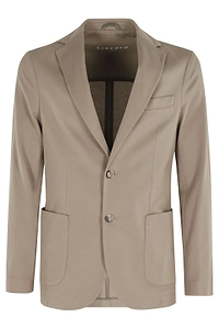 Circolo 1901 Single-Breasted Patch-Pocket Blazer