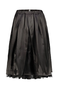 Comme Des GarÇOns Elasticated-Waist Layered Skirt