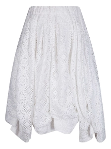 Comme Des GarÇOns Lace Overlay Pants