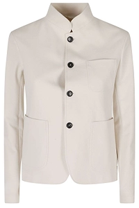 Circolo 1901 Slim Fit Stand-Collar Blazer