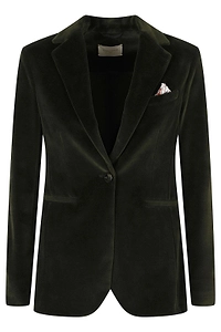 Circolo 1901 Slim Velour Blazer