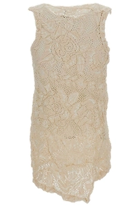 Comme Des GarÇOns Floral-Embroidered Asymmetric Vest
