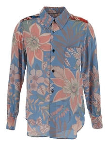Comme Des GarÇOns Floral Printed Buttoned Shirt