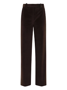 Circolo 1901 Velvet Regular-Fit Pants