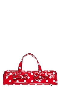 Comme Des GarÇOns Girl Polka-Dot Bow-Detailed Tote Bag