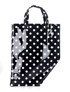 Girl Pois Polka Dot Tote Bag