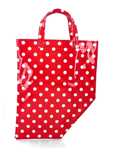 Girl Pois Polka-Dot Tote Bag