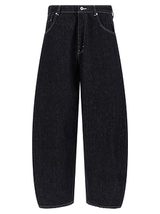 Comme Des GarÇOns Homme Balloon Contrast-Topstitch Jeans