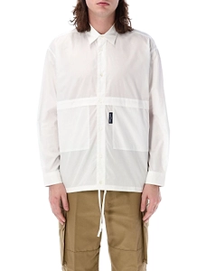 Comme Des GarÇOns Homme Buttoned Panelled Shirt