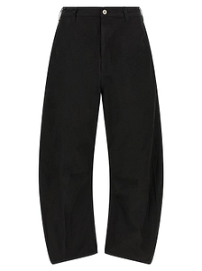 Comme Des GarÇOns Homme Curved Wide-Leg Pants