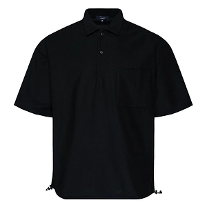 Comme Des GarÇOns Homme Drawstring Polo Shirt