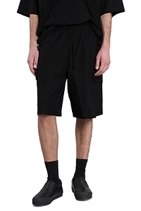 Comme Des GarÇOns Homme Elasticated Waistband Cargo Shorts