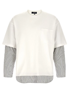 Comme Des GarÇOns Homme Layered Shirt-Insert T-Shirt