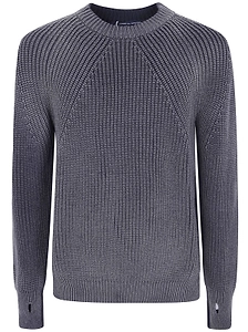 Comme Des GarÇOns Homme Long Sleeve Crewneck Jumper