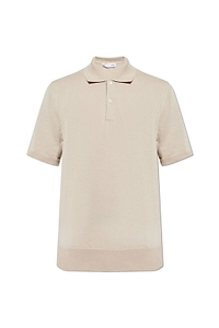Comme Des GarÇOns Shirt Short-Sleeved Knitted Polo Shirt